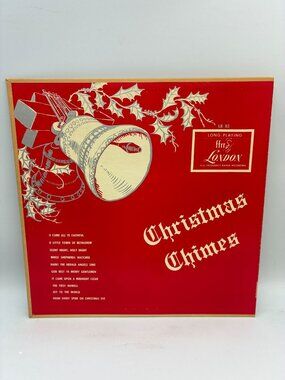 Christmas Chimes Jimmy Blades & Charles Smart 1950s LP Vinyl 33 RPM London Label